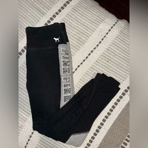 Capri pink leggings